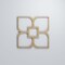 Ekena Millwork Small Olivia Decorative Fretwork Wood Wall Panels, Hickory, 11 3/8"W x 11 3/8"H x 3/8"T WALW12X12X0375OLVHI - alternate 6